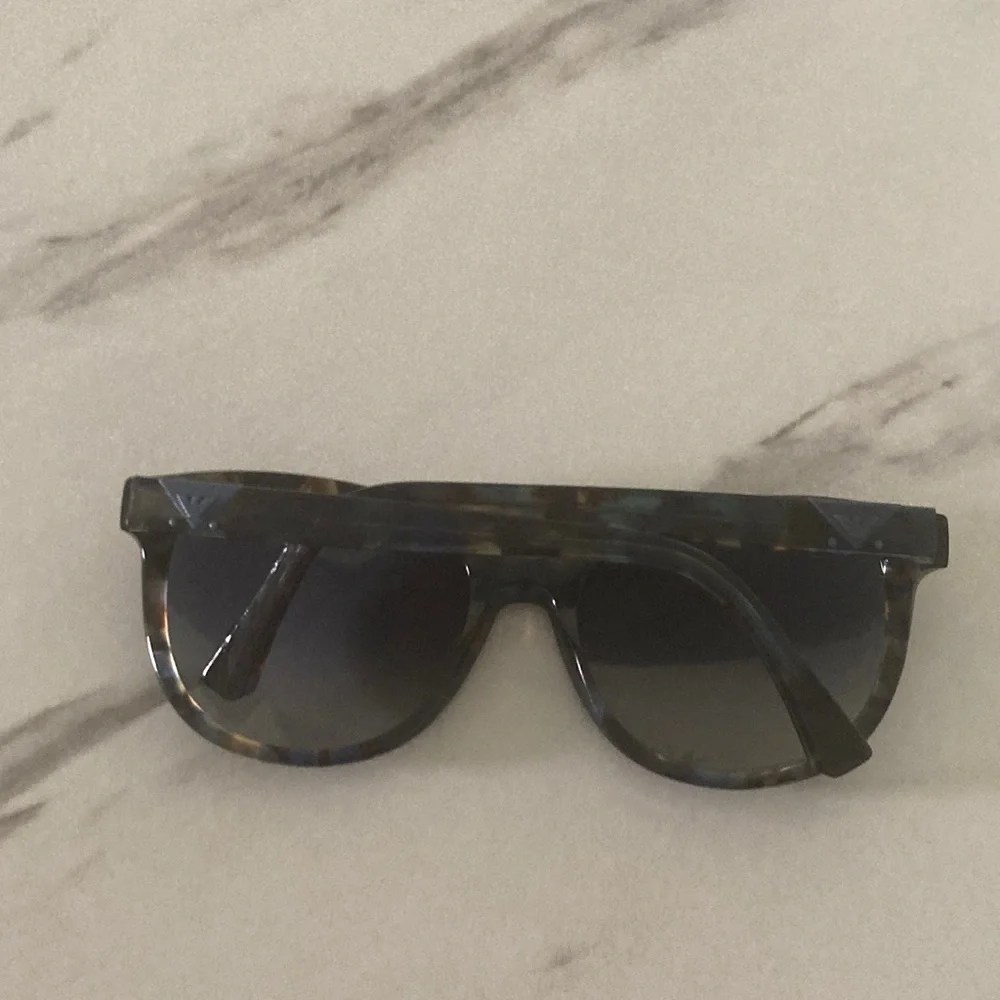 Emporio Armani Tortoiseshell Cat-Eye Sunglasses with Dark Gradient Lenses